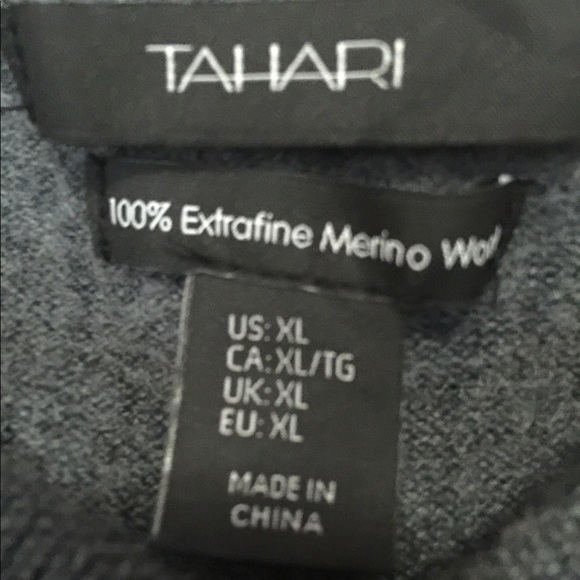 SOLD TAHARI Sweater size XL - Picture 2 of 5